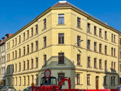 Denkmalschutz: Kapitalanlage in attraktiver Lage – 3-Zimmer-Wohnung in Leipzig Altwest