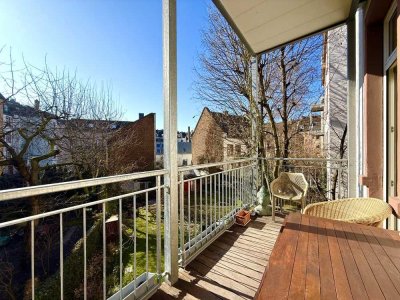 Eigenheim im Frankfurter Nordend - Altbaucharme und Gartennutzung