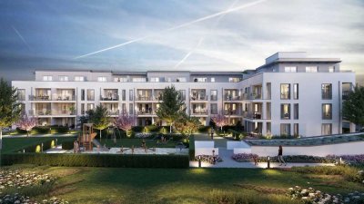++ Neubau im Zentrum von Aichach: 3-Zimmer-Wohnung mit Terrasse ++
