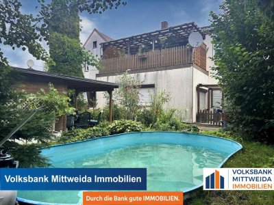 Zweifamilienhaus in ruhiger Lage, mit Solaranlage und Brunnen!