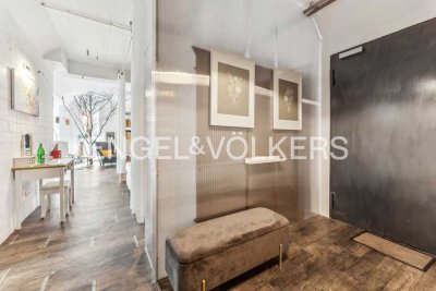 LOFTCHARAKTER MIT TERRASSE IN ZENTRALER UND GRÜNER UMGEBUNG