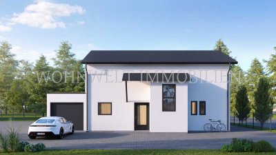 Neubau von 4 energieeffizienten Einfamilienhäusern in KfW40 Bauweise