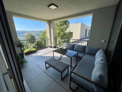 Traumhafte Neubau-Wohnung mit Loggia &amp; Top-Aussicht – Grieskirchen / Schlüßlberg