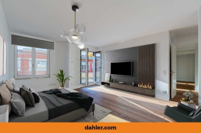 New-build penthouse with rooftop terrace in "The Seven" in Potsdam-Babelsberg - first occupancy!