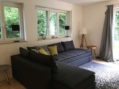 Schöne, komplett möblierte und ausgestattete ein Zimmer Wohnung in Trier-Ost.