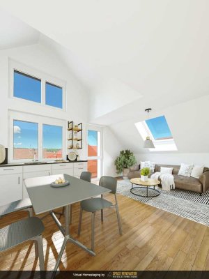 GROSSZÜGIGE DACHGESCHOSSWOHNUNG FÜR SENIOREN - BARRIEREFREI