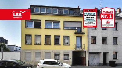 Mehrfamilienhaus I 5 Wohnungen mit Balkonen I Gewerbehalle im Hinterhof