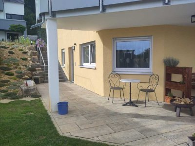 Erstbezug nach Sanierung mit Balkon und Einbauküche: Exklusive 2,5-Raum-Wohnung in Oberkochen