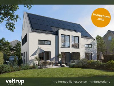 Neubau-Doppelhaushälfte mit Garten im KfW40-Standard (KFN)