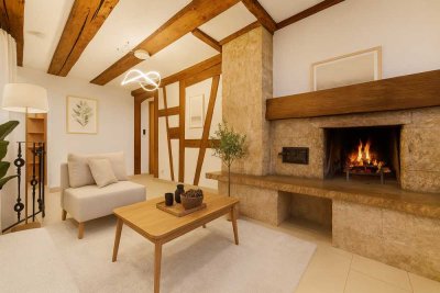 Zentrale 3,5-Zimmer-Wohnung mit Terrasse & Werkstatt – charmant wohnen inmitten von Rottweil