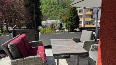 Hochwertige 3- bis 4-Zimmer Eigentumswohnung mit großer Terrasse und Garage