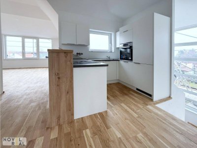 Außergewöhnliche DG-Wohnung mit 4 Terrassen und eigenem Liftzugang!