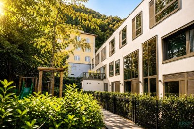 Imbergplatz – 2-Zimmer Maisonette · Gartenterrasse