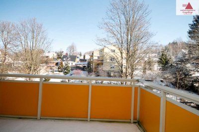 komfortable 2-Raum-Wohnung mit Balkon und Stellplatz in Annaberg OT Cuneersdorf!!