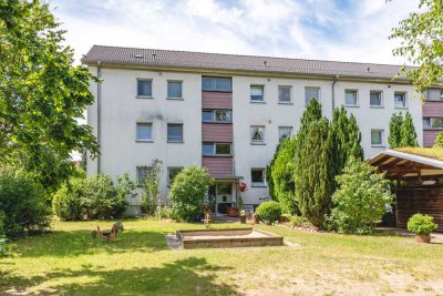 Senioren Willkommen: Erdgeschosswohnung mit Balkon in netter Nachbarschaft - WBS erforderlich