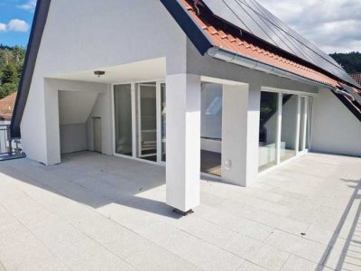 Penthouse mit gr. Dachterrasse u. neuwertiger EBK im schönen Stadtteil Würm