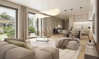 Ein neues Zuhause im idyllischen Kirchheim a. N. - Neubau 2-Zimmer-Erdgeschoss-Wohnung mit Garten!