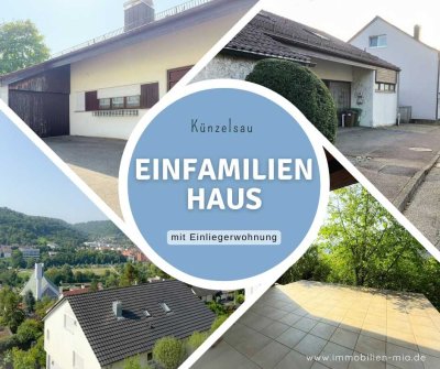 Mehr Raum für Familienleben – Großes Haus mit Einliegerwohnung und Blick über Künzelsau