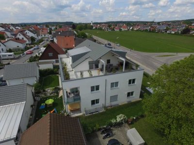 Luxus Penthouse mit 100m² Dachterrasse, 4 Stellplätze + Hobbyraum