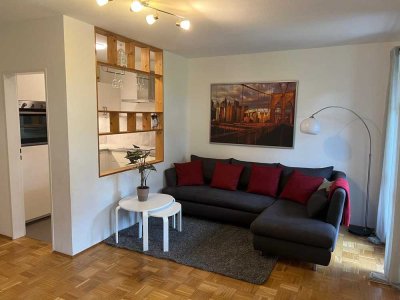 Möblierte 2-Zimmer-Gartenwohnung