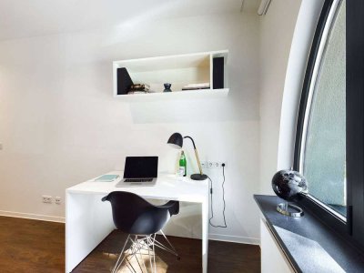 DIE ZIMMEREI | Ab April: Möblierte all-inclusive Wohnung - U-Bahn nah & flexibel | Basic Bude