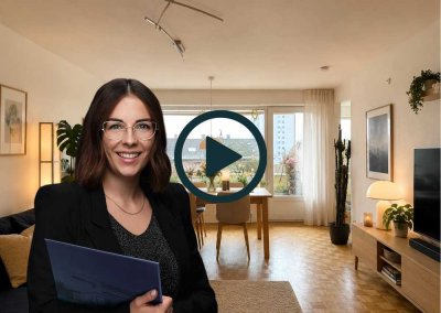 4 Zimmer mit Südbalkon, Aufzug & viel Platz in Bamberg