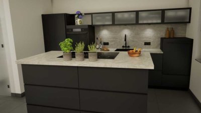 Erstbezug nach Kernsanierung: Luxuriöse 3-Zimmer-Wohnung