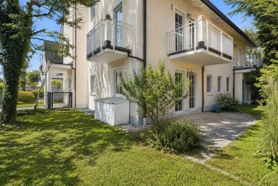 2,5-Zimmer-Maisonettewohnung (EG mit UG, ca. 92 m² Nutzfläche) mit Terrasse und sonnigem Garten