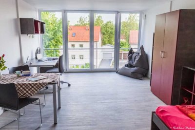 Vollmöberliertes Apartment im Wohnheim für Studenten und Azubis in Bayreuth