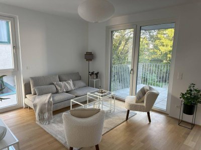 Provisionsfrei: 4 Zimmer mit Balkon im Grünen und doch in der Stadt - ERSTBEZUG.