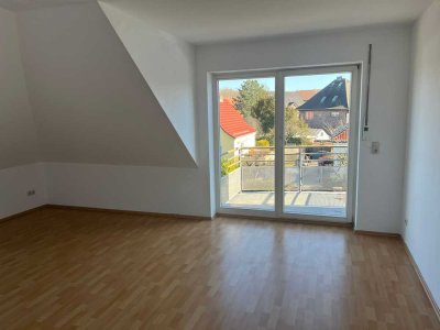 Bezugsfreies Dachgeschoss mit 2 Balkonen, EBK und attraktivem Grundriss