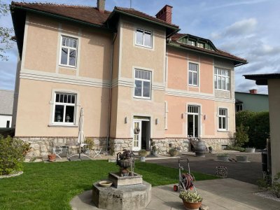 Jugendstilvilla in traumhafter Sonnenlage – generalsaniertes Anwesen mit Parkgarten in Weißkirchen im Murtal