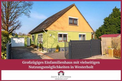 Frisch modernisiertes Einfamilienhaus mit vielseitigen Nutzungsmöglichkeiten in Westerholt