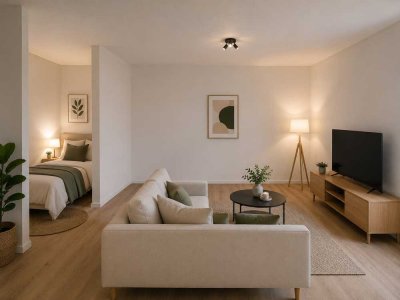Modernisierte Dachgeschosswohnung mit neuem Badezimmer und Aufzug in bester Innenstadtlage