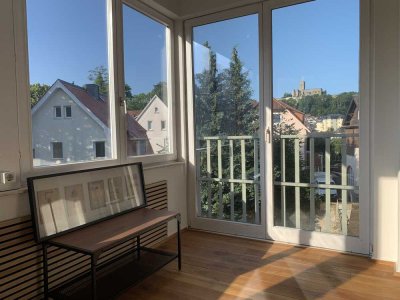 Schöne zentrale 4 Zimmer Altbauwohnung mit Burgblick in Königstein