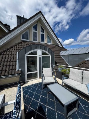 Außergewöhnliche 5-Zimmer-Maisonette-Wohnung auf der Karthause