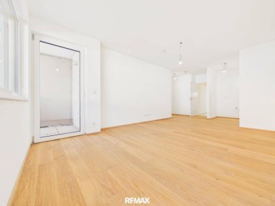 Erstbezug: Moderne 1-Zimmer-Wohnung mit Loggia und Fußbodenheizung in 1230 Wien!