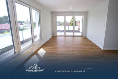 Exklusive Penthouse Wohnung (Neubau mit Dachterrasse) Erstbezug - Blick über die Dächer Steinhudes