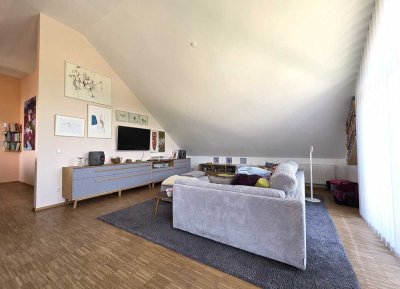 Schöne 3-Zimmer-Wohnung nur 400m zum Ammersee mit Südbalkon und Einzelgarage