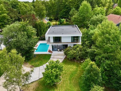 Exklusive Architektenvilla am Naturpark – Luxuswohnen im Grünen!