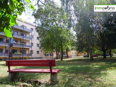 Ideal als Zweitwohnung! Möblierte 2-Raum Wohnung in Uninähe mit großem Balkon und Blick ins Grüne