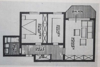 Ruhige 2-Raum-EG-Wohnung mit Balkon und Doppelparker in Parkgarage im Rhein-Neckar-Kreis