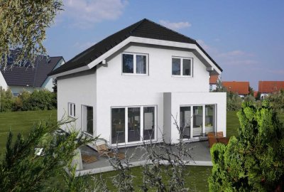 Null-Energie Einfamilienhaus auf schönem Grundstück
