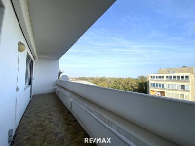 85m² Wohnung mit 12m² Loggia im letzten Liftstock in ruhiger Umgebung!