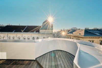 Charmantes barrierefreies Dachgeschoß Apartment in 1070 Wien!