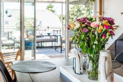 Außergewöhnlich & hochwertig -  Dachterrassentraum + Garage uvm.