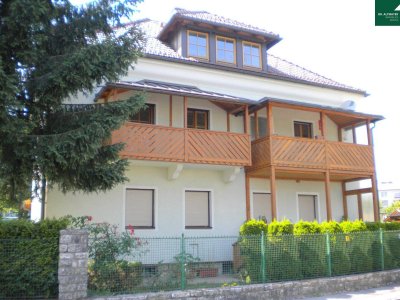Ruhige Stadtwohnung mit Balkon und schönem abgetrennten Garten