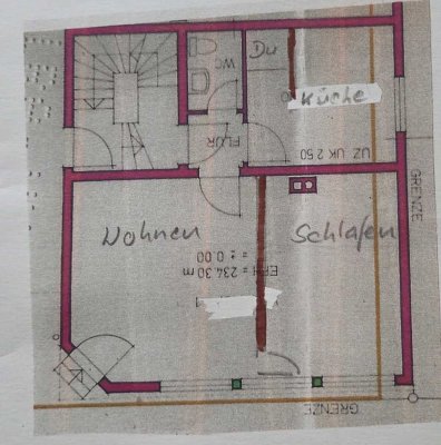 Freundliche 2-Raum-Wohnung in Brackenheim-Haberschlacht-Fuchsbergstraße