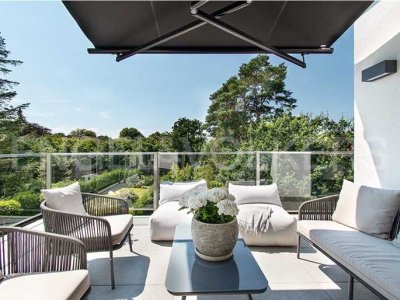 Neubau Luxus-Penthouse mit großer Dachterrasse & Stellplatz!