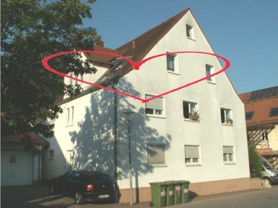 KILIAN IMMOBILIEN!  2,5 ZI. ZUR MIETE MIT 68 M² WFL. IN GEORGENSGMÜND!  DACHTERRASSE * EINBAUKÜCHE